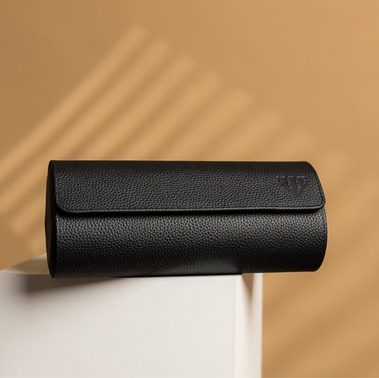 Watch Roll 3 watches - Black&Brown Masterpiece