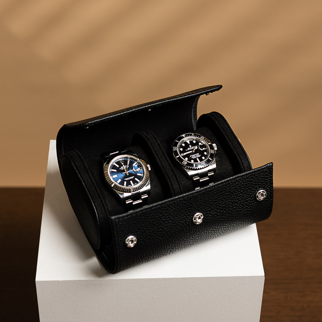 Watch Roll 2 watches - Midnight Black